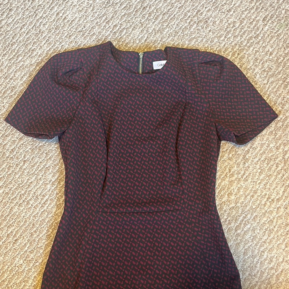 Calvin Klein Dresses | Calvin Klein - Puff Sholder Dress - Women’s Size 2